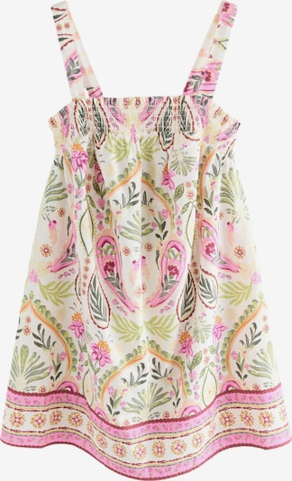 Next Сарафан в Бежевый / Светло-зеленый / Ярко-розовый, Обзор товара