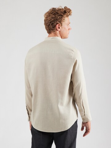 DRYKORN Regular fit Button Up Shirt 'TALOC' in Brown