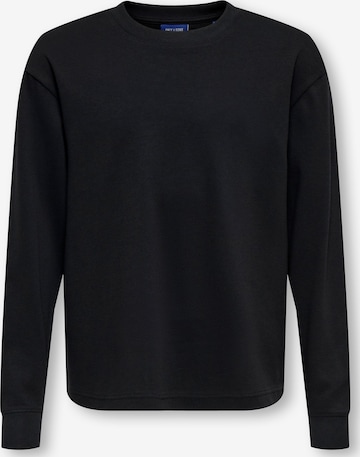 Only & Sons Junior - Camiseta 'OSJCaspian' en negro: frente