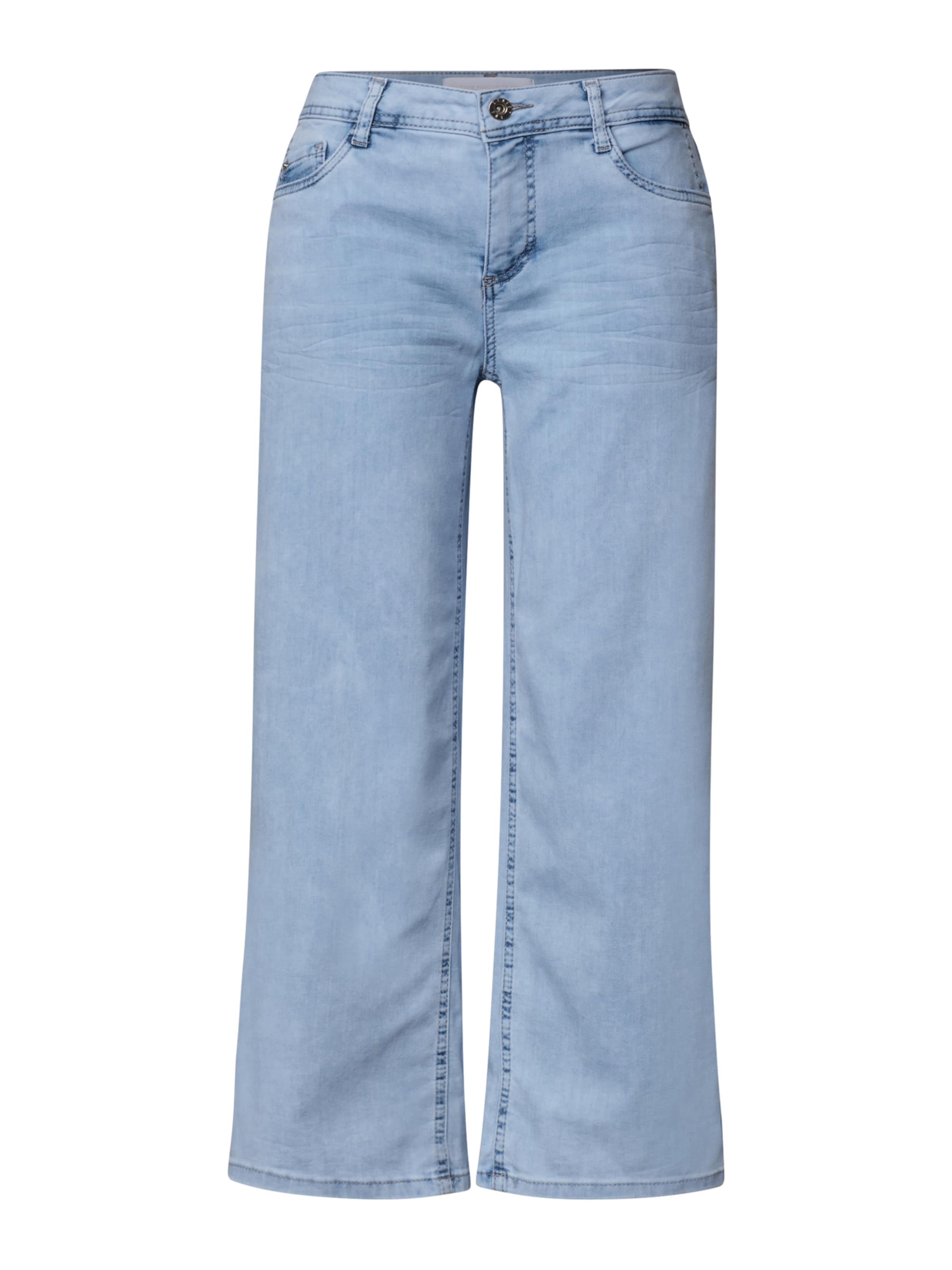 STREET ONE Loosefit Jeans 'Emee' in Blauw: voorkant