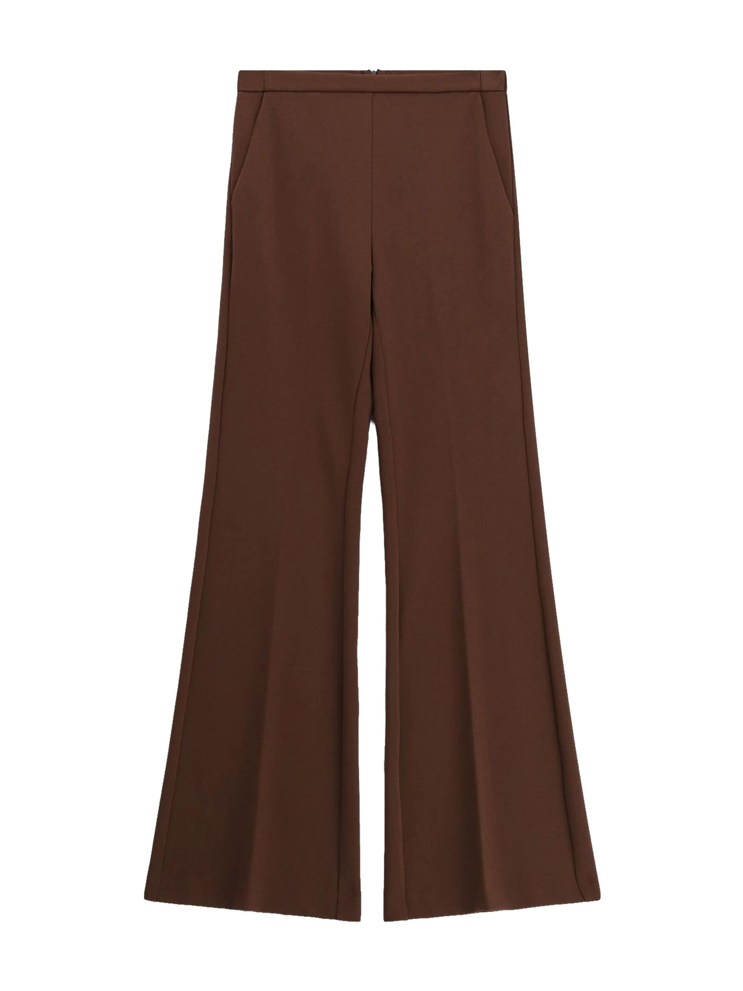 Pantalon 'IMPERIAL PANTALONE A ZAMPA' IMPERIAL en marron : devant