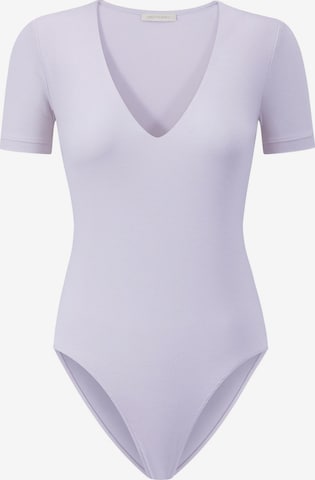SASSYCLASSY Shirtbody in Lila: Vorderseite