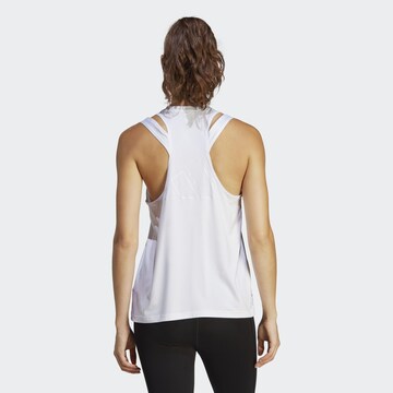 ADIDAS PERFORMANCE Sporttop in Weiß