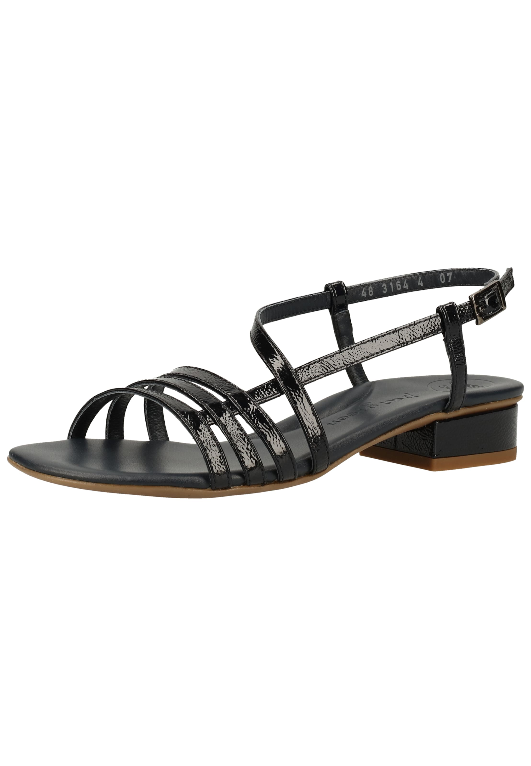 Paul Green Strap sandal in Blue: front