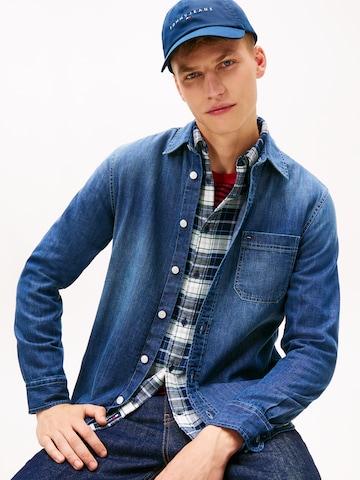 Tommy Jeans Klasický střih Košile – modrá