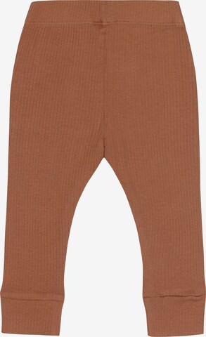 Kids Up Skinny Leggings 'Noaa Rib' in Braun