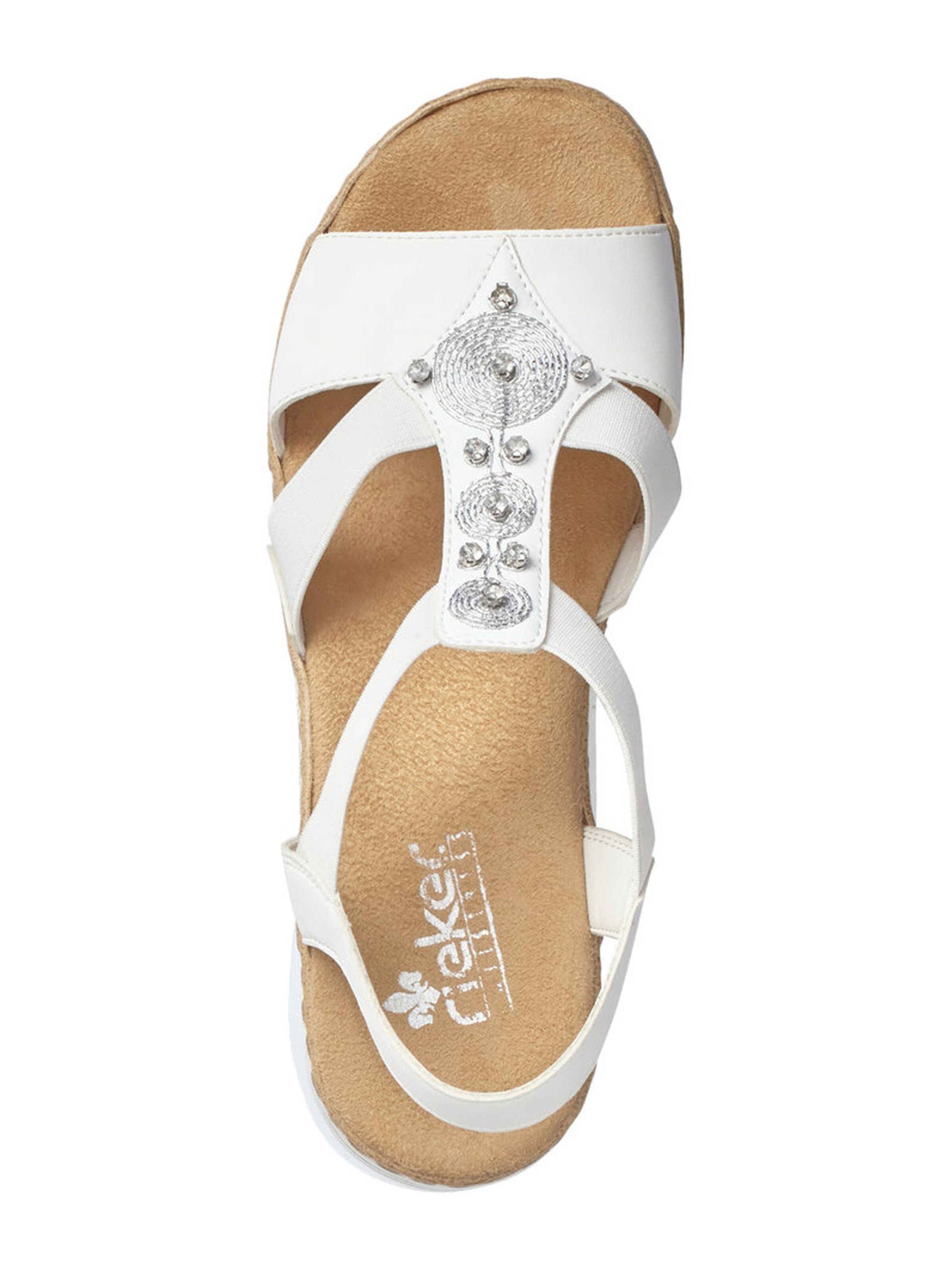 Rieker Sandaalit värissä valkoinen