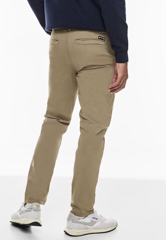 Street One MEN Slimfit Hose in Beige