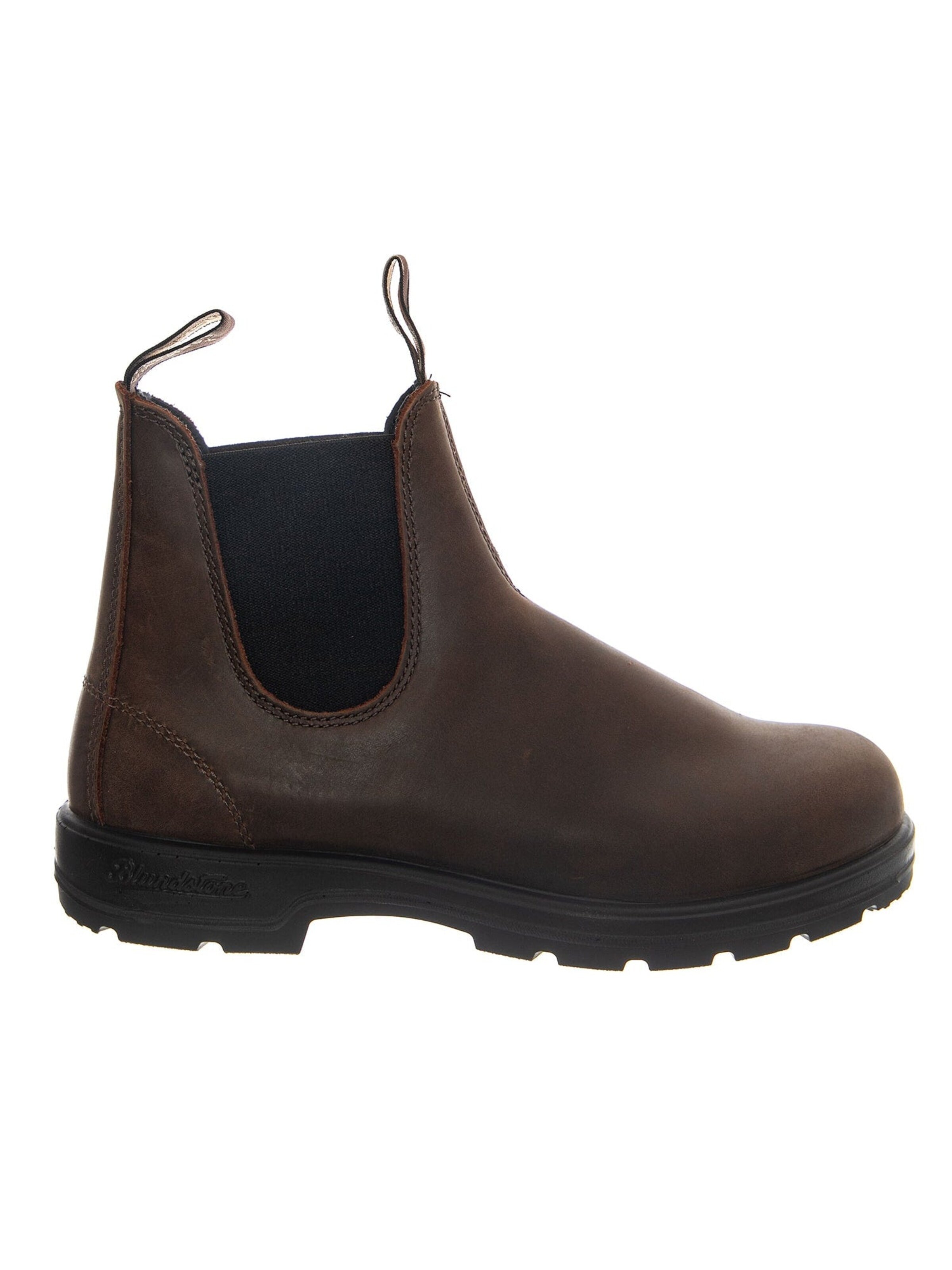 Blundstone Botki Chelsea '1609 Antique Brown Leather' w kolorze brązowy: przód