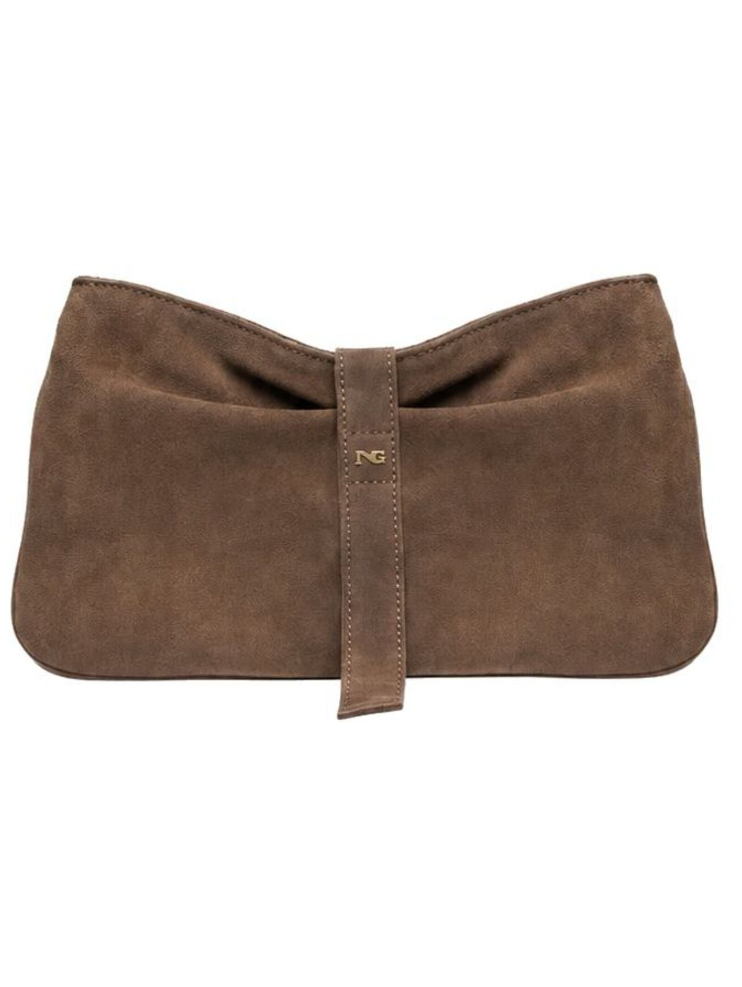 Pochette in One Size Nero Giardini di colore marrone, Visualizzazione prodotti