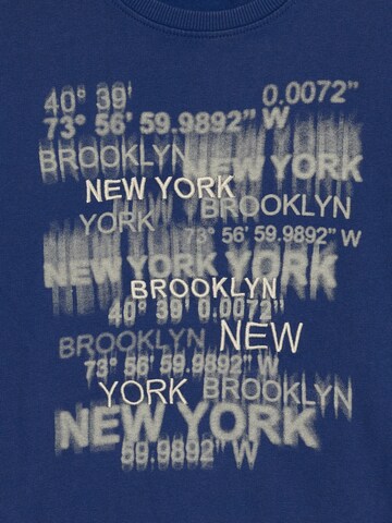 Sweat 'NKMNESTEL' NAME IT en bleu