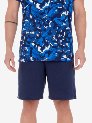 HOM Short Sleepwear ' Madrague ' in Blau