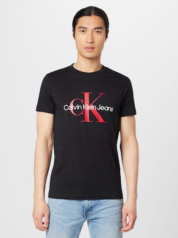 Maglietta di Calvin Klein Jeans in nero: frontale