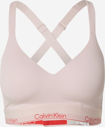 Soutien-gorge Calvin Klein Underwear en rose : devant