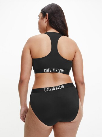 Calvin Klein Swimwear Plus Bralette Bikini Top in Black