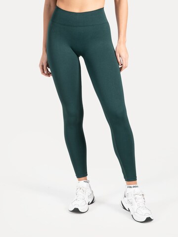 Skinny Leggings 'Cetrina Scrunch' Smilodox en bleu : devant