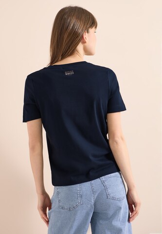 CECIL T-Shirt in Blau
