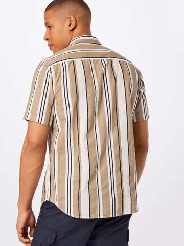 Only & Sons Regular fit Overhemd 'KETAN' in Beige