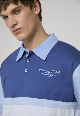ROCAWEAR Koszulka 'Oldbutgold' w kolorze niebieski