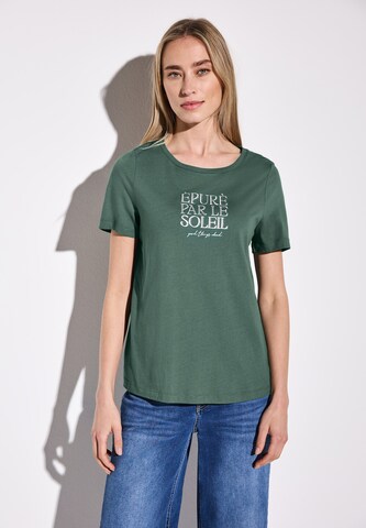 STREET ONE Shirt in Green: front