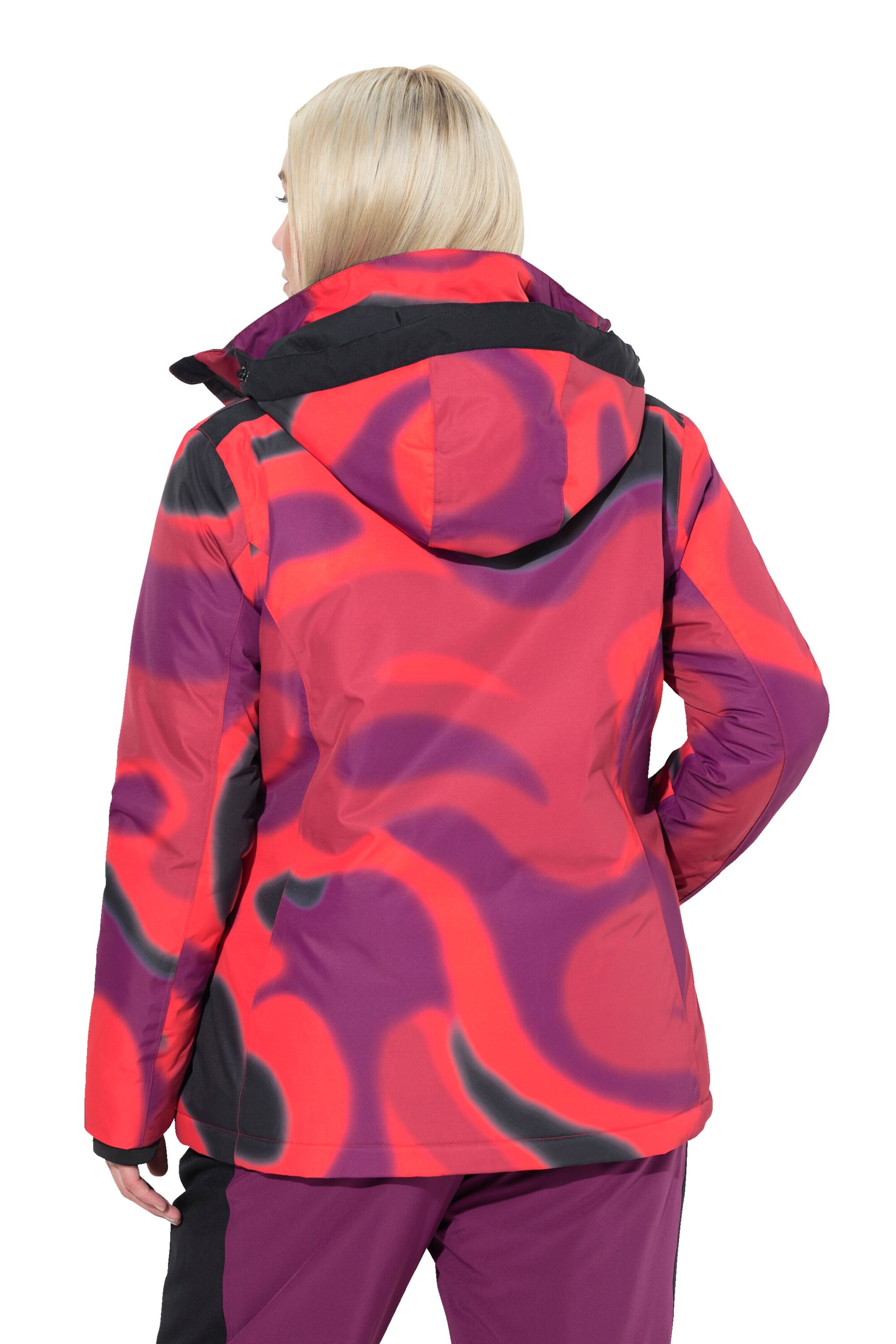 Ulla Popken Weatherproof jacket in Red