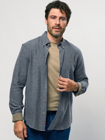 MCS Comfort Fit Skjorte 'Adam' i blå: forside