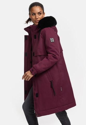 Cappotto invernale di NAVAHOO in rosso: frontale