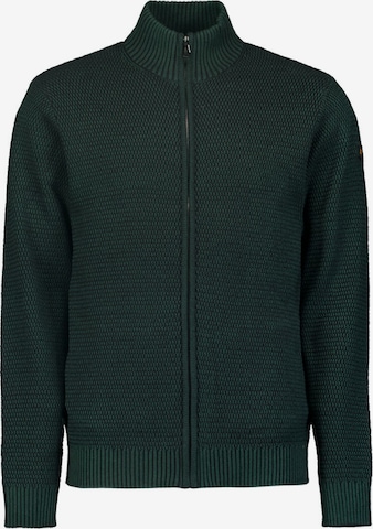No Excess Knit Cardigan in Green: front