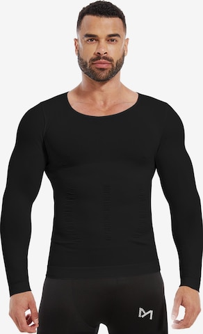 Maillot de corps '2-pack Compression Performance Shirt' MEETWEE en noir : devant