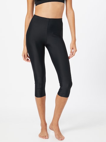 LASCANA Shaping Pants 'Lascana Midercapri 1er' in Black