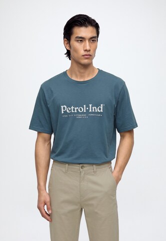 Petrol Industries Shirt 'Classic' in Blue: front