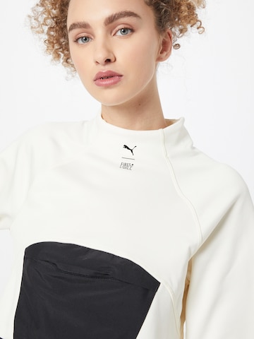 PUMA Athletic Sweatshirt 'FIRST MILE' in White