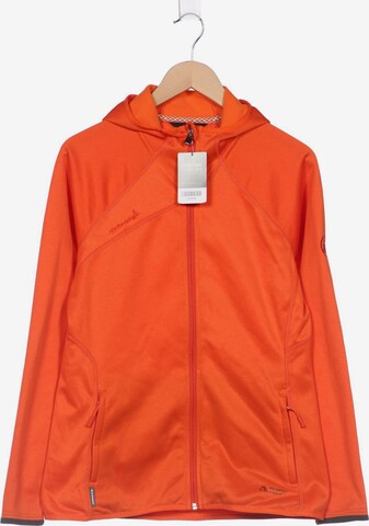 MAMMUT Sweatshirt & Zip-Up Hoodie in L in Orange: front