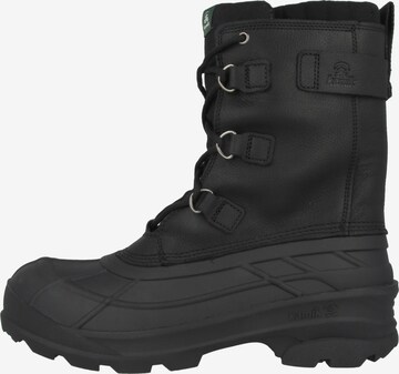 Kamik Boots  'Alborgplus ' in Schwarz: predná strana