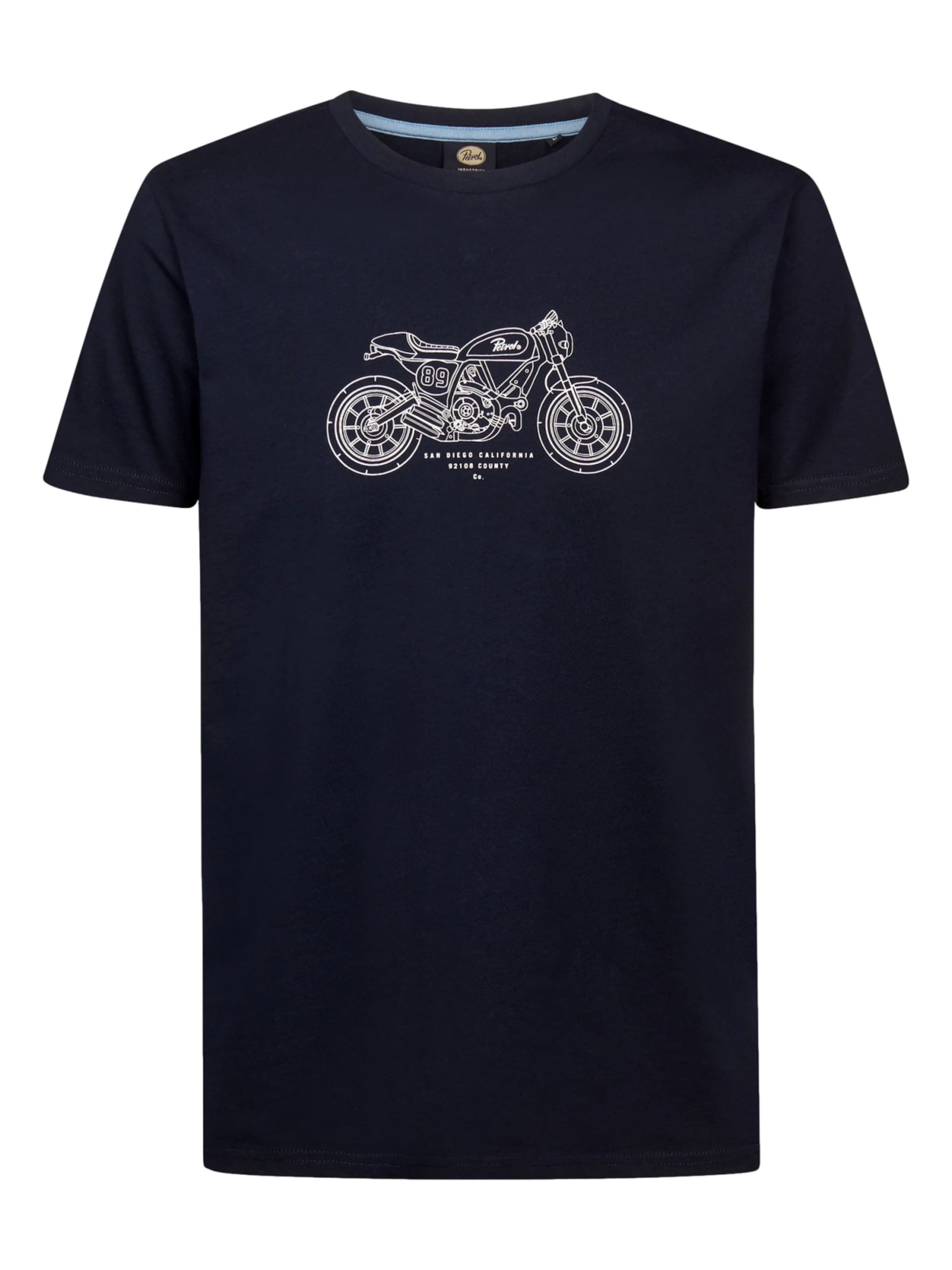 Maglietta di Petrol Industries in blu: frontale