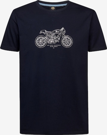 Maglietta di Petrol Industries in blu: frontale