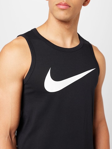 Nike Sportswear Majica 'ICON SWOOSH' | črna barva