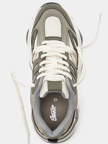 Pull&Bear Sneakers laag in Groen