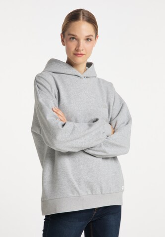 DreiMaster Maritim Sweatshirt in Grey: front