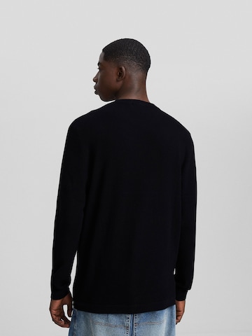Bershka Sweter w kolorze czarny