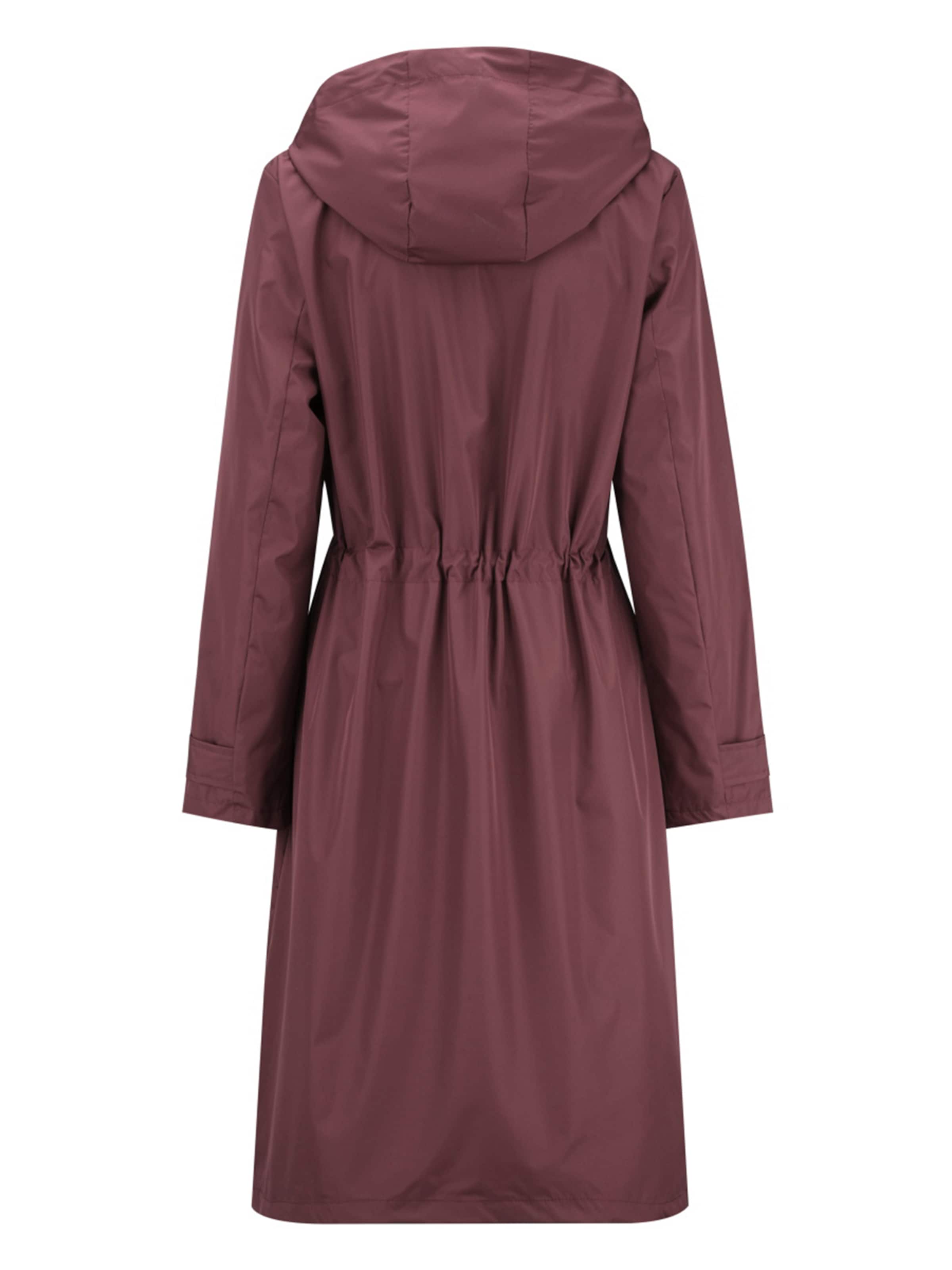 Youthup Between-Seasons Coat in Red