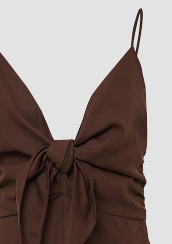 Robe d’été COMMA en marron