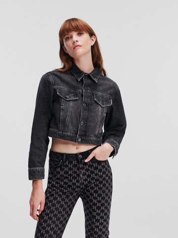 Karl Lagerfeld Übergangsjacke in Grau: Vorderseite