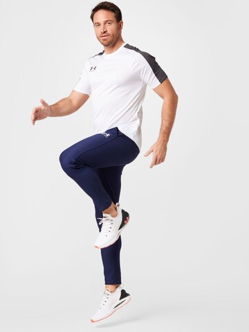 Tricou funcțional 'Challenger' de la UNDER ARMOUR pe alb