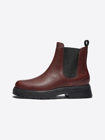 TIMBERLAND Ботинки челси в Красный: спереди