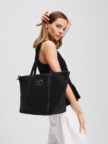 Karl Lagerfeld Сумка-мешок ' RUE ST-GUILLAUME MITTELGROSSE TOTE-BAG ' в Черный: спереди
