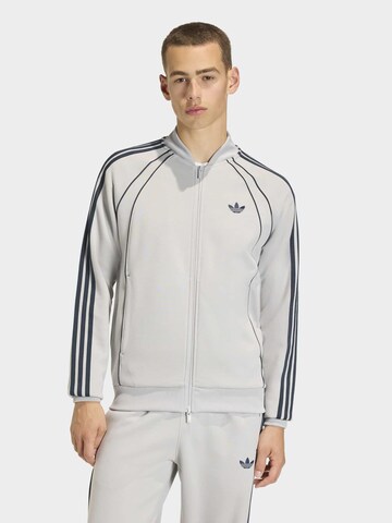 ADIDAS ORIGINALS Trainingsjacke in Weiß: Vorderseite