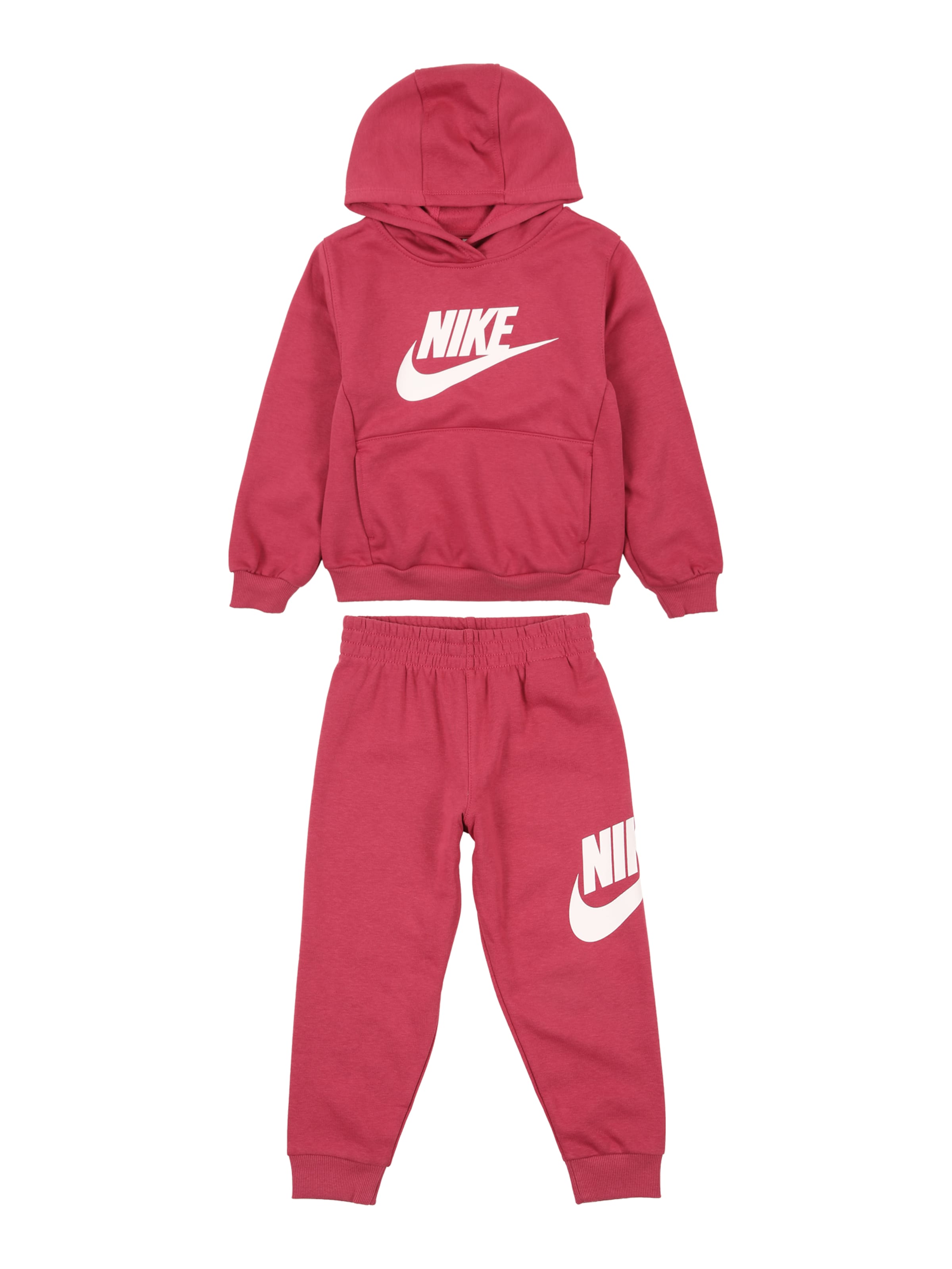 Nike Sportswear Φόρμα τρεξίματος 'CLUB FLEECE' σε ροζ: μπροστά