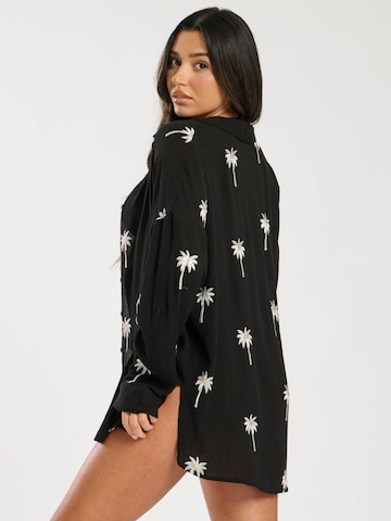 South Beach Bluse in Schwarz