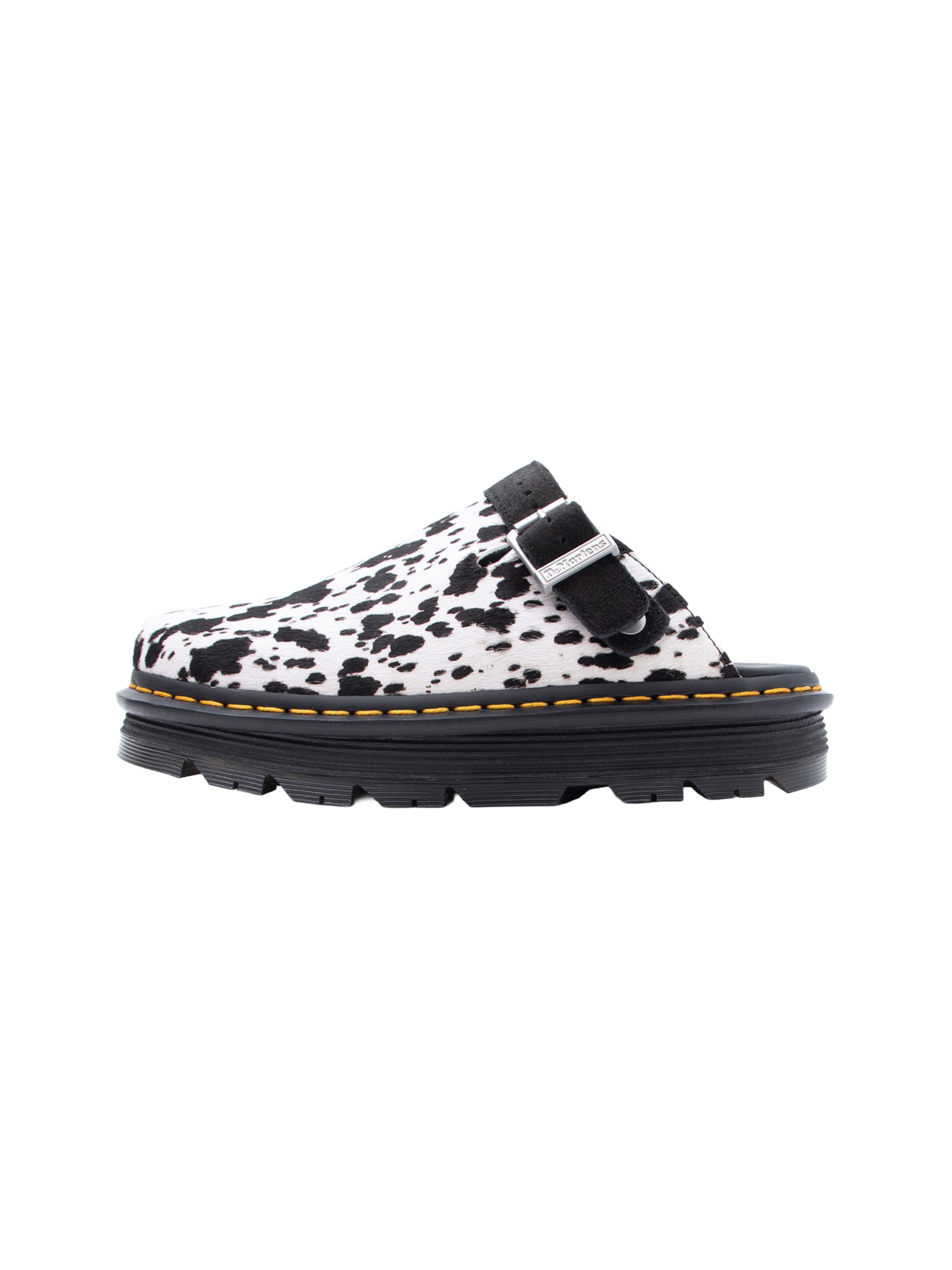 Zoccoletto 'ZebZag' Dr. Martens di colore crema / nero, Visualizzazione prodotti